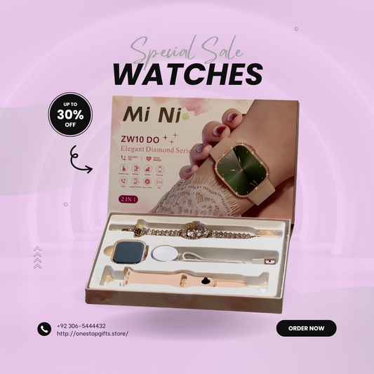 ZW10 DO Elegant Diamond Series Ladies Smartwatch
