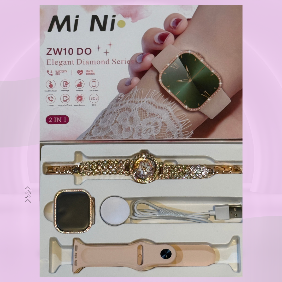 ZW10 DO Elegant Diamond Series Ladies Smartwatch